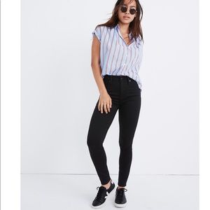 Madewell curvy high rise skinny jean